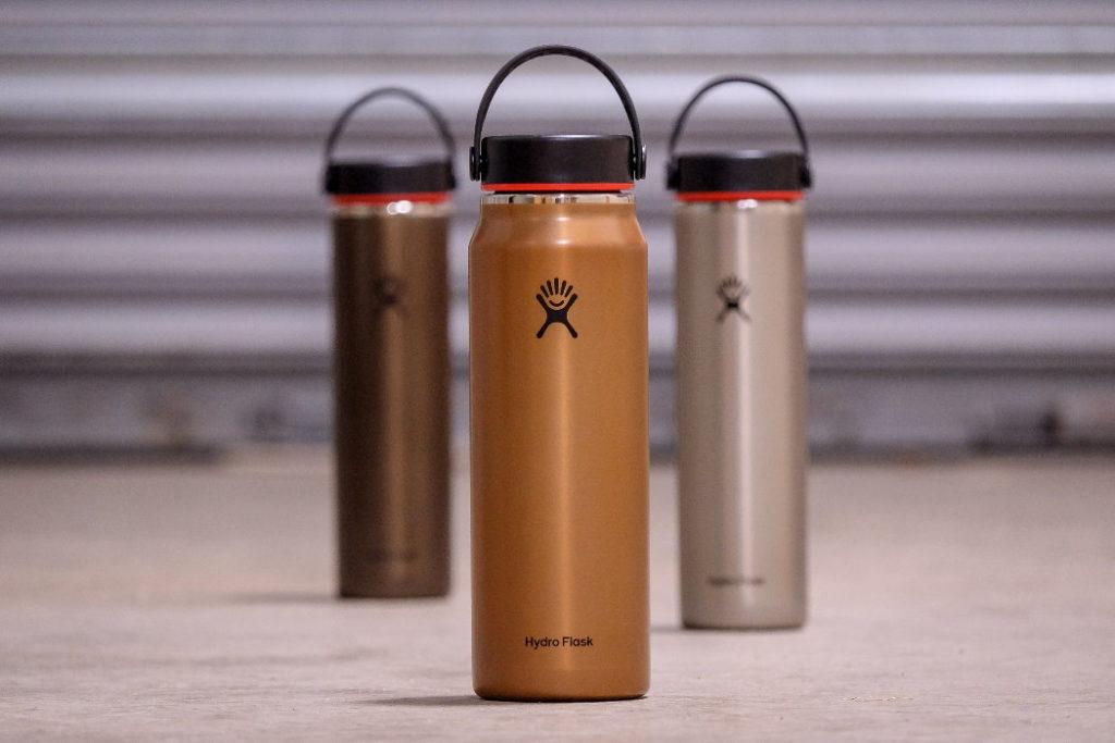 botella de agua hydro flask lightweight wide mouth trail series reseña