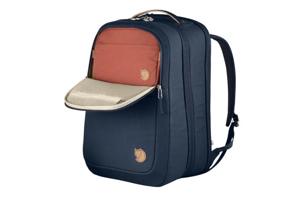 mochila de viaje fjallraven bolsillos