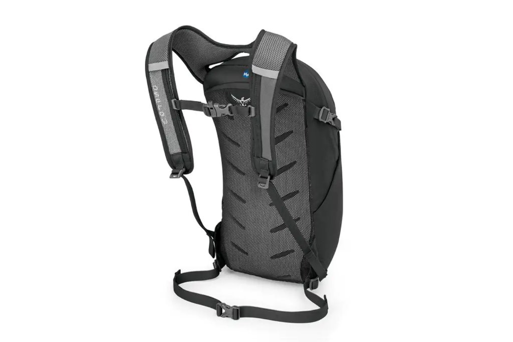 mochila osprey daylite 13l parte trasera