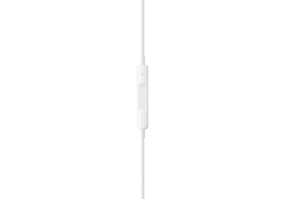 apple earpods con conector lightning volumen