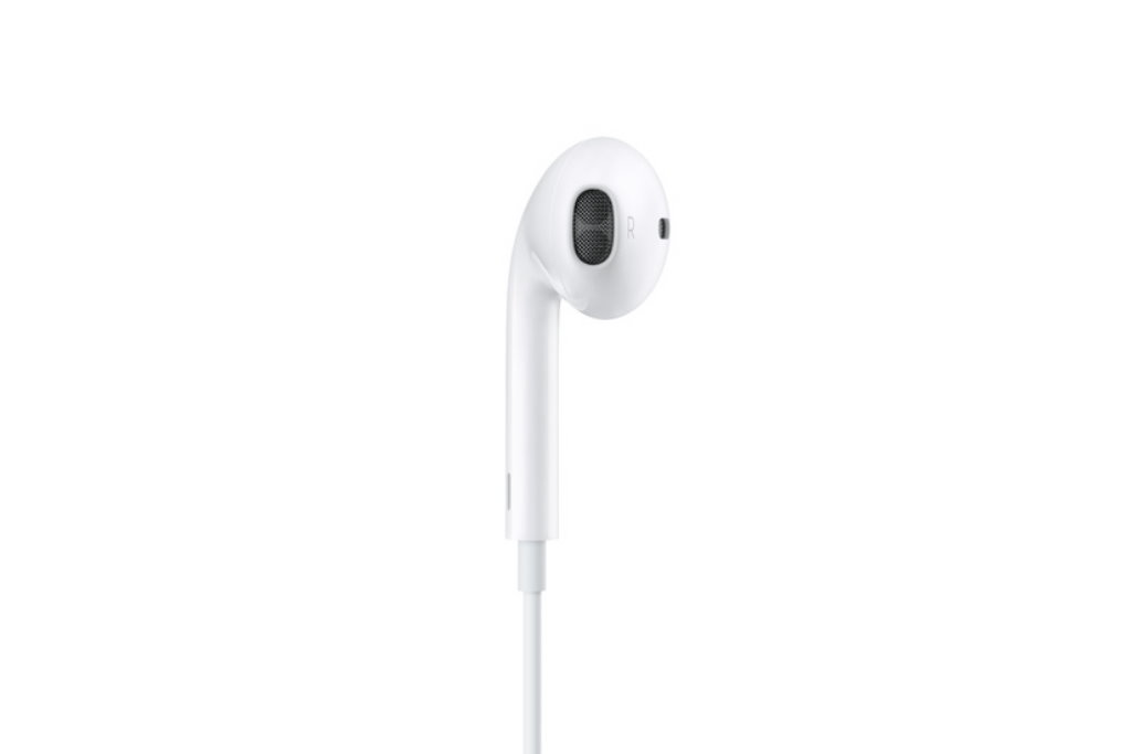 apple earpods con conector lightning derecho