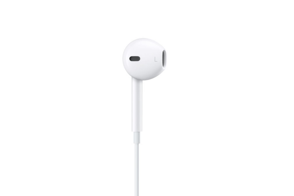 apple earpods con conector lightning izquierdo