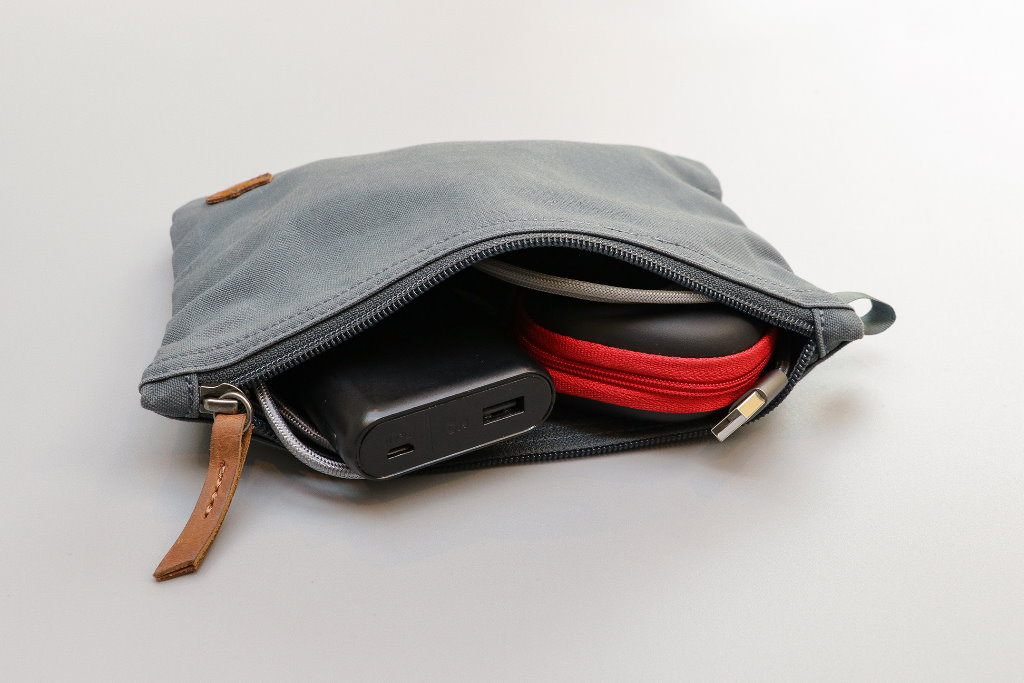 bolsa fjallraven gear pocket interior