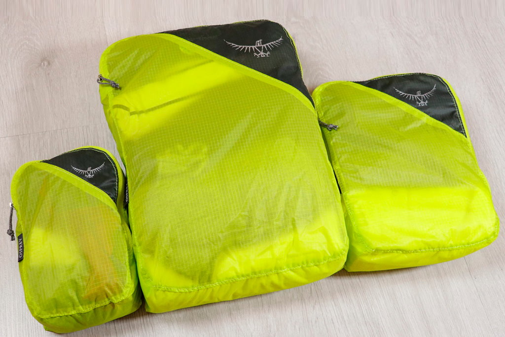 organizadores de maleta osprey ultralight set reseña