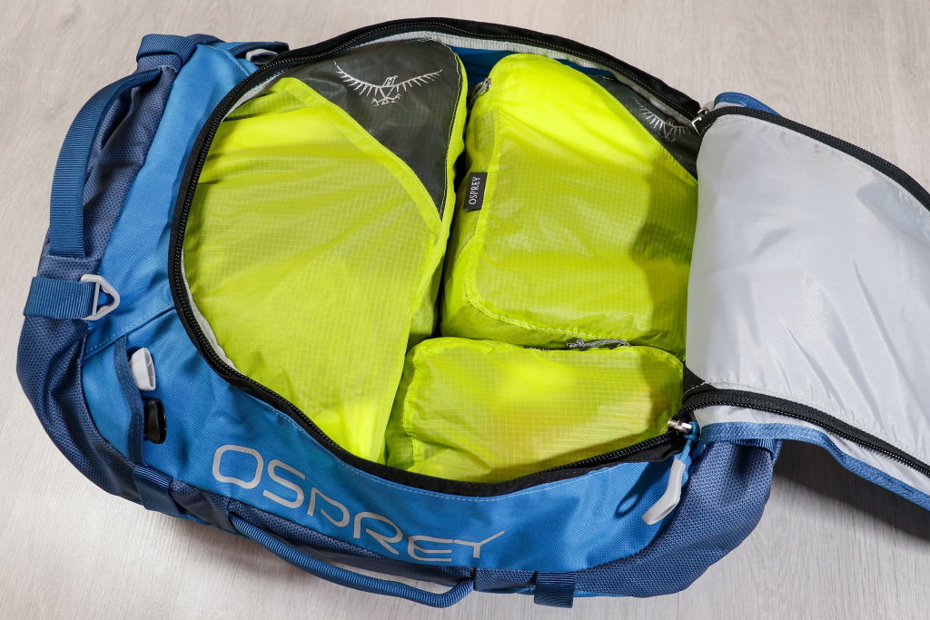 organizadores de maleta osprey ultralight set viaje