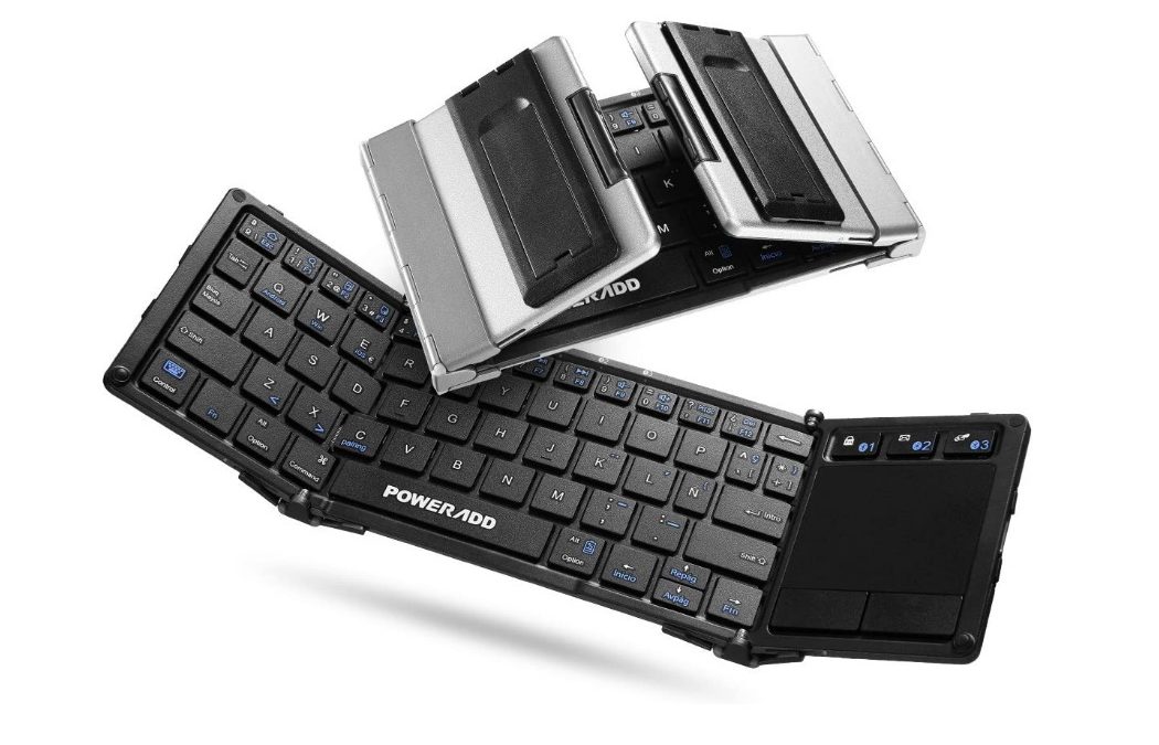 Teclado Inalámbrico Plegable POWERADD