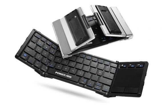 Teclado Inalámbrico Plegable POWERADD