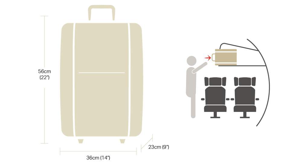 Guía Definitiva de Medidas de Maletas de Cabina - WNDRLST