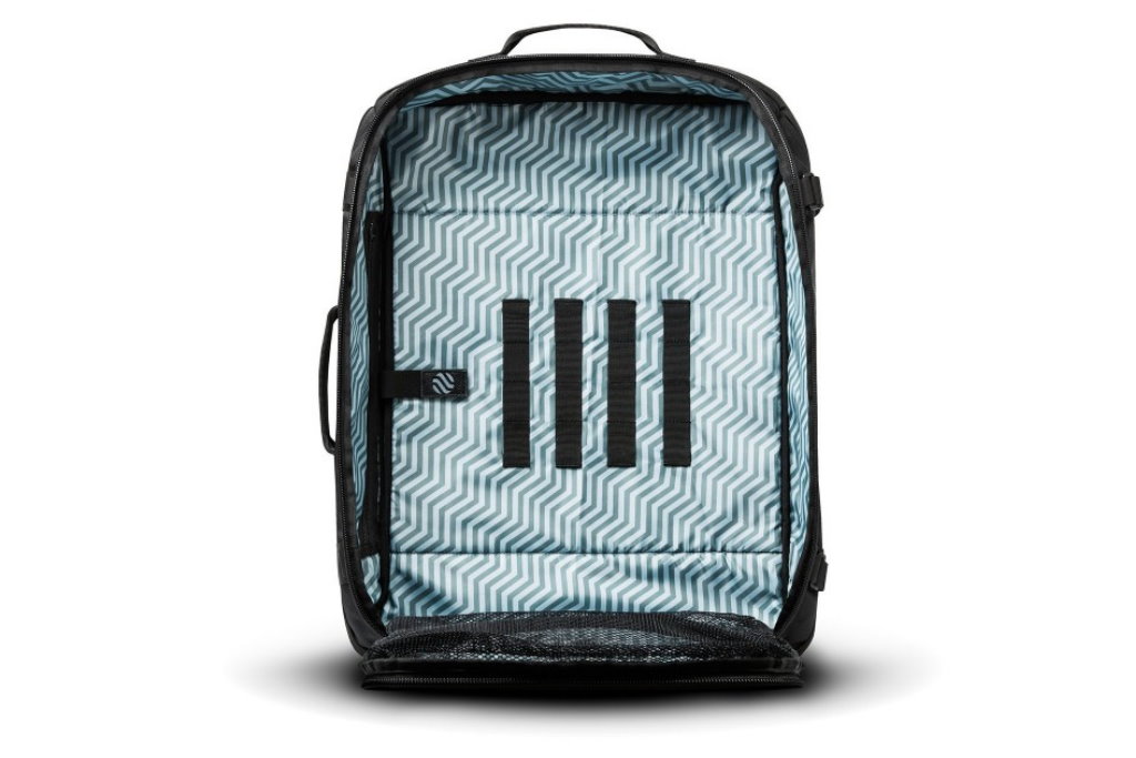 mochila de viaje heimplanet monolith weekender 40l interior