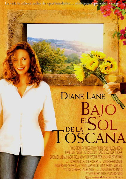 pelicula de viaje bajo el sol de la toscana