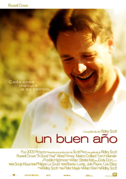 pelicula de viaje un buen año